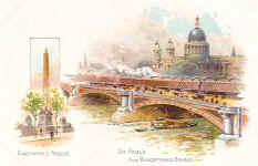 St Pauls from Blackfriars Bridge