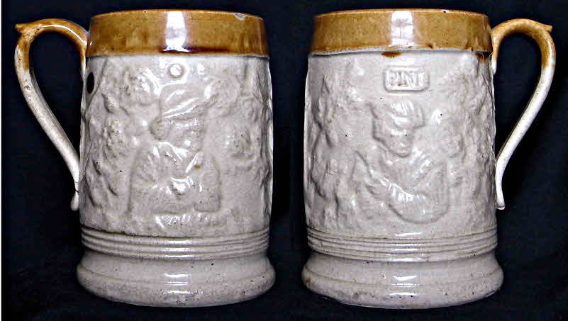 Tankard, moulded PINT