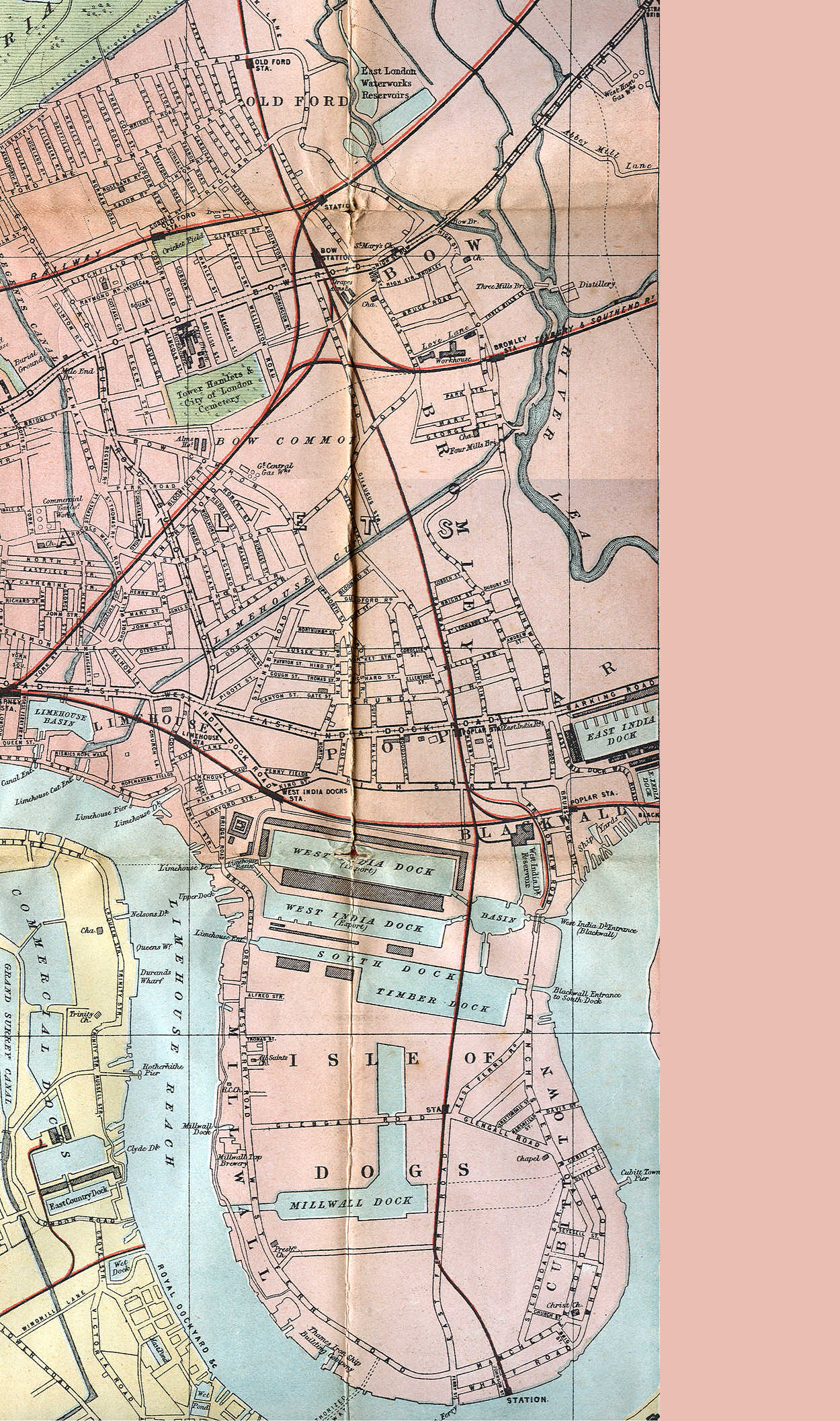 1875 - "W. H. Smith & Son's Plan of London"