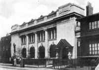 Bromley Library, Brunswick Road, in the 1920s. By William Whiffin.