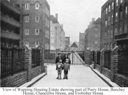 Wapping Housing Estate, ca. 1932