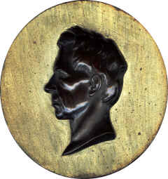 Name erased. Surface painted White. Back has usual 'BOIS DURCI' mark. No rim.
