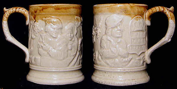 Tankard, moulded HALF PINT IMPERIAL