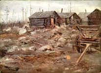 Lumberman's camp, Nova Scotia
