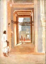Under the White Tower, Srirangam Temple