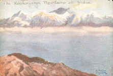 Kinchinjunga Mountains (The), from Tiger Hill, India
