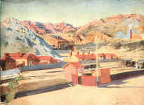 Scene from the Empire Hotel, Queenstown, Victoria, Australia.