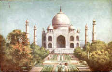 Taj Mahal (The), from the River Agra