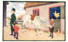 I had a little pony, his name was Dapple Grey