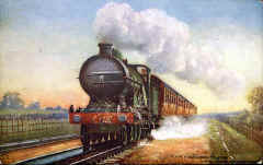 G.N.R. Kings Cross to Leeds Taking water near Doncaster
