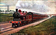 Leeds and Bradford Express. M.R.