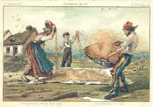 Winnowing with the fan