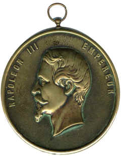 Same design as Bois Durci but cast in 5mm thick Brass. Usual engravers mark.