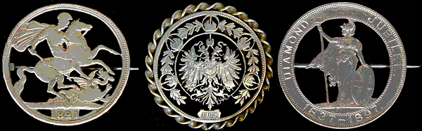 Coin Brooches Banner