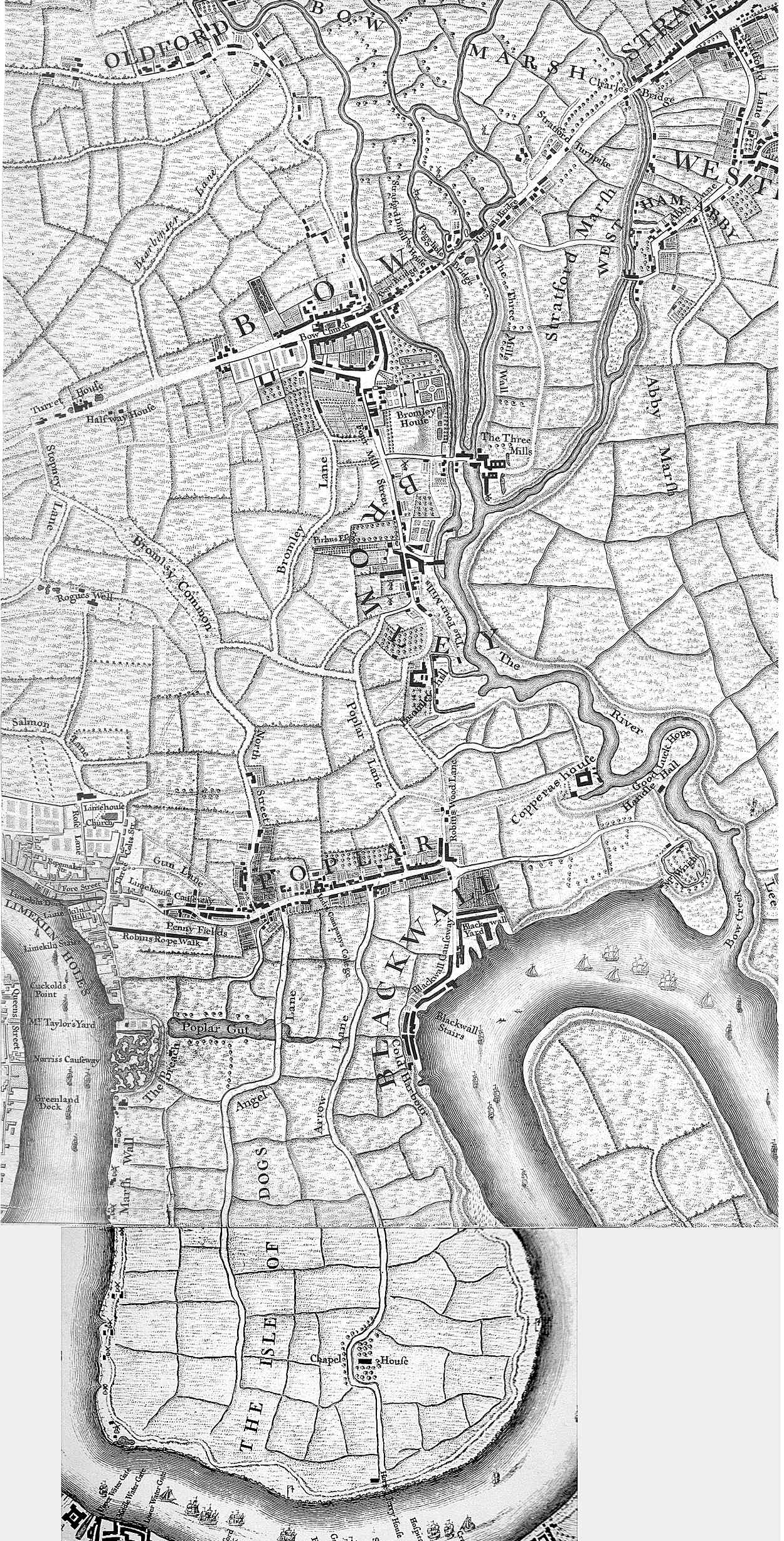 Bow and Poplar - 1745