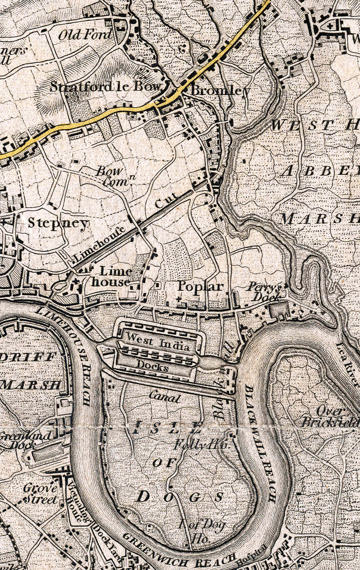 1801 - Ordnance Survey 1" Old series