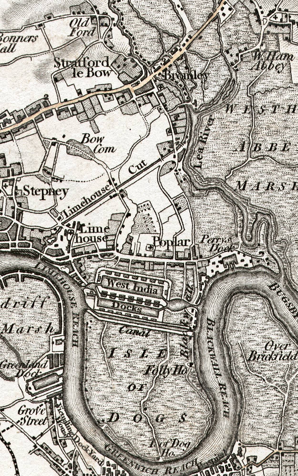 1805 - Ordnance Survey 1" Old series