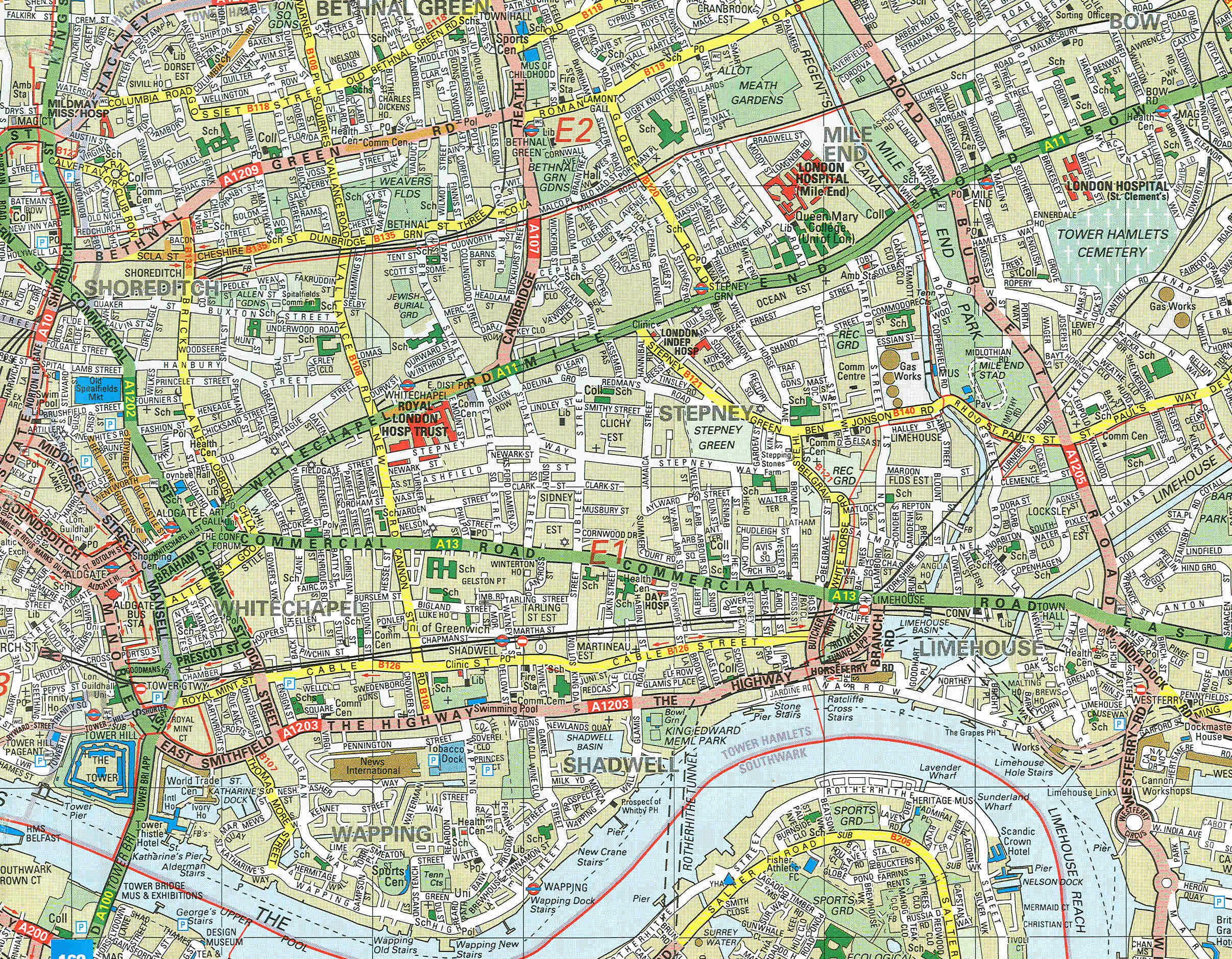 2000 - Modern Map
