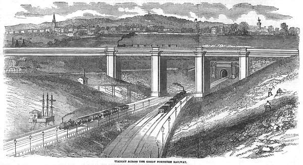 Viaduct over the Great Northern Railway