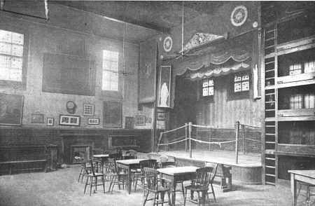 The boxing ring beneath Holy Trinity Church, ca. 1896