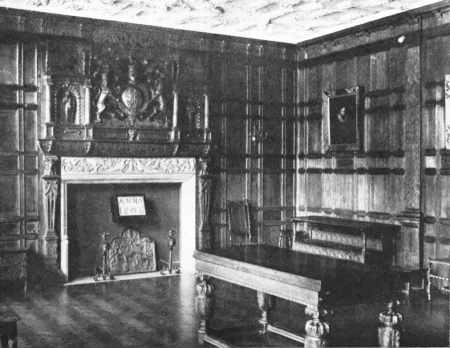 A room in the Old Palace at Bromley-by-Bow.