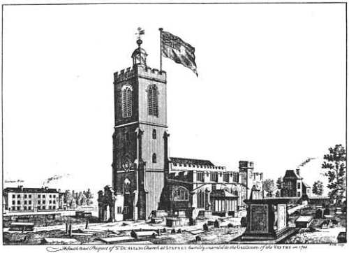 St. Dunstan's, Stepney, in 1753