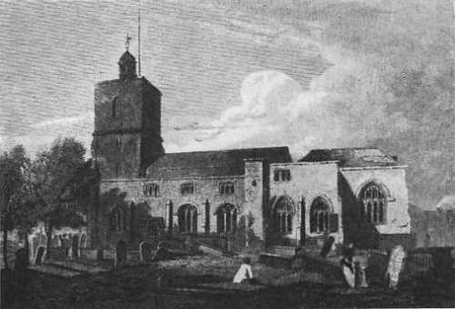 St. Dunstan's, Stepney, in 1797