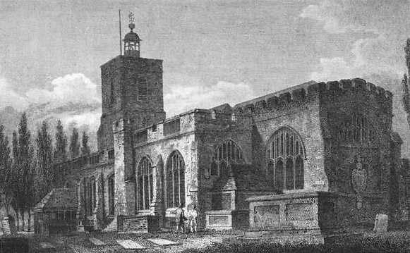St. Dunstan's, Stepney, in 1805
