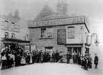 The Vine Tavern on Mile End Waste near the corner of Cambridge Heath Road. Demolished 1903.