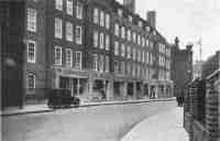 Jackman House (and shops), from Old Gravel Lane.